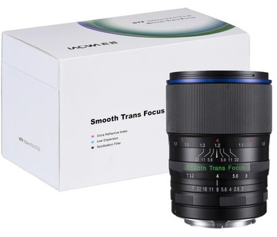 Laowa 105mm f/2 Smooth Trans Focus STF Lens Full Frame Format For Canon EF Mount