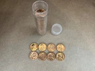 1 Roll of Uncirculated 1958 Wheat Cents Lincoln Pennies 1c