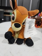 Bambi The Disney Store Mini Bean Bag Plush New With Tags deer