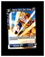 Raging Spirit Son Gohan BT2-039 Common Union Force Dragon Ball Super Near Mint