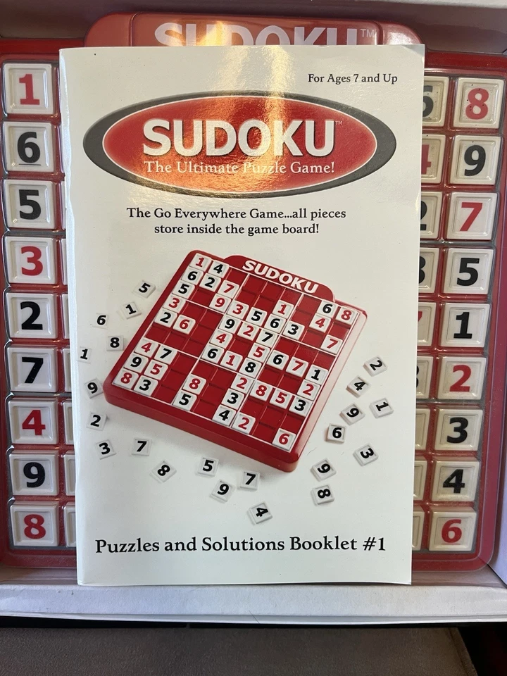 Sudoku Board Game Briarpatch, Vintage 2005, Never Been Used, Open Box - Image 3 of 4