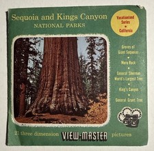 View-Master SEQUOIA and KINGS CANYON - Reels 115, 116, 118