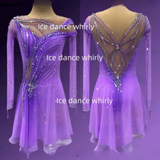 Ice skating dress Figure skating dress Skating dress dance dress