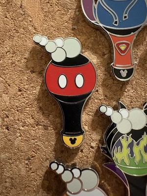 New Wave B 2025 Hidden Mickey Pin Disneyland Resort Bubble Wand