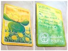 Pokemon: Skiploom Card - OOAK ACEO Iridescent & Metallic Watercolor, Gouache — photo 4