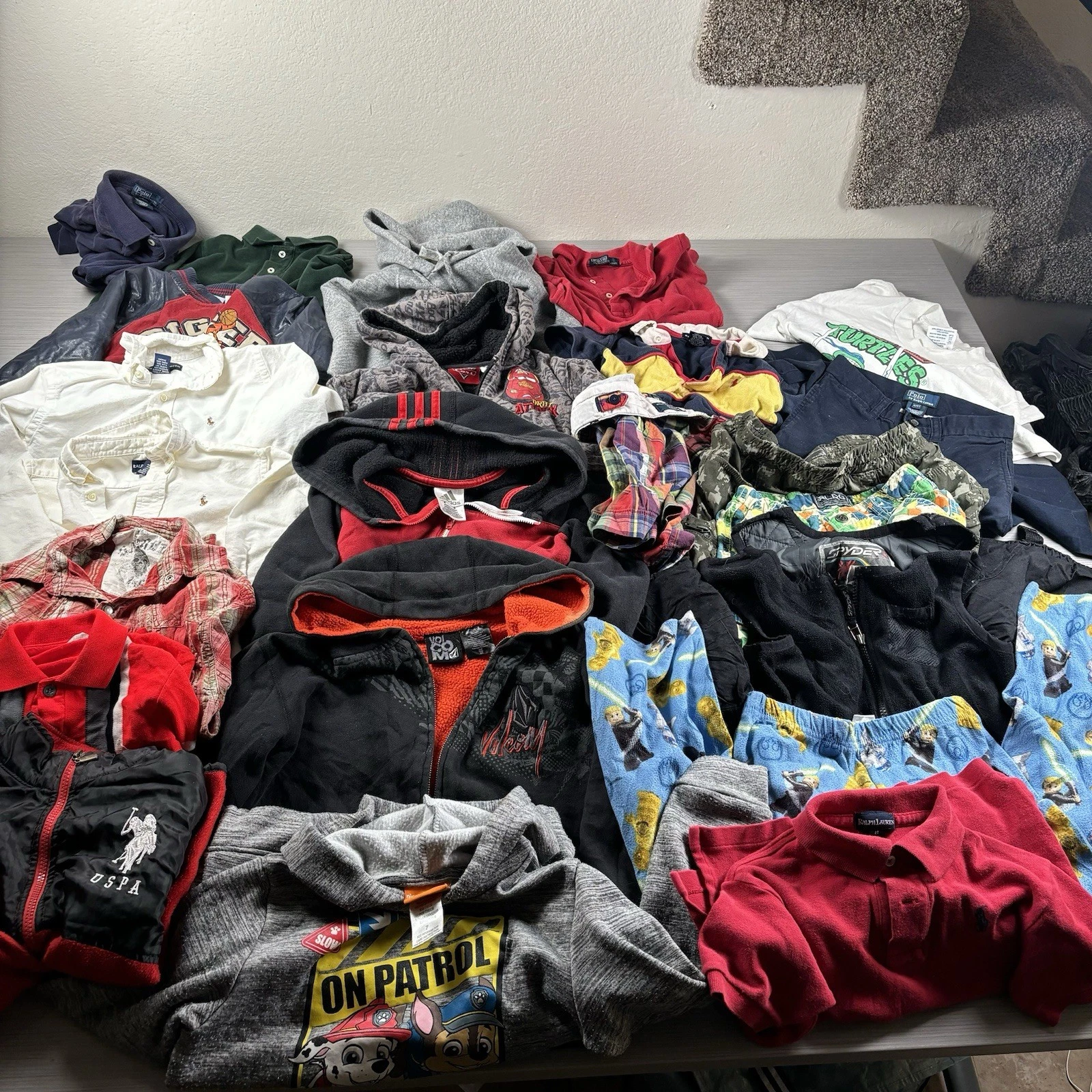 Kids Boys Vintage Wholesale Lot Bundle Resell Y2K Polo Ralph Lauren 90s Disney