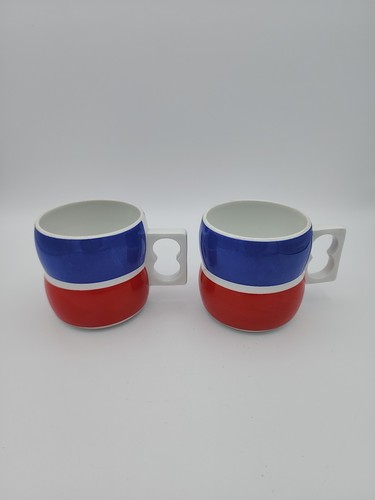 RARE Block Germany FUN Chromatics Mugs – Set 5 (2 #54444, 3 #54447) Multicolor - Picture 8 of 13