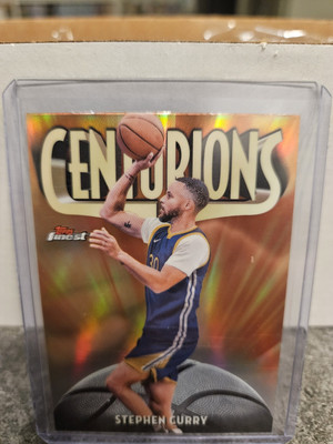 Stephen Curry 2023-24 Topps Finest Centurions Case Hit SSP #C-12 Warriors
