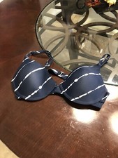 Antiqua bikini top, navy blue