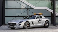 Cars sls amg mercedes benz gt Desk Mat Stitched