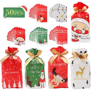 amazon drawstring christmas bolsas