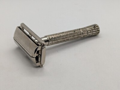 Vintage Gillette Flare Tip Safety Razor C1 USA
