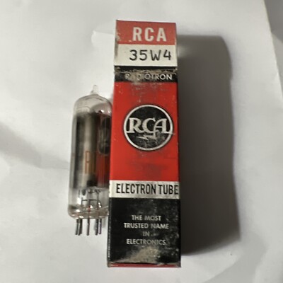 Vintage RCA 35W4 Tube Nos Tested | eBay