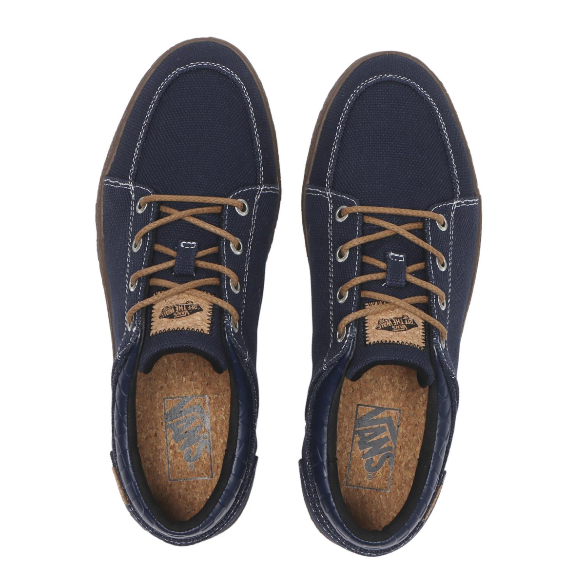 Vans Strids Low Cut Navy Blue Gum Blue V3770 CVS Men's Size