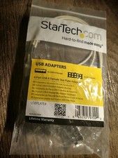 StarTech 4 Port USB A Female Slot Plate Adapter