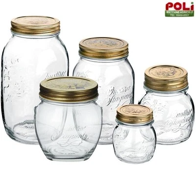 BORMIOLI ROCCO BARATTOLI BORMIOLI 4 STAGIONI CON TAPPO DIVERSE CAPACITA' SCEGLI LA TUA !!!