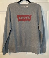 Levi's Graphic Everyday Crewneck Sweatshirt - Grey Women's Size S