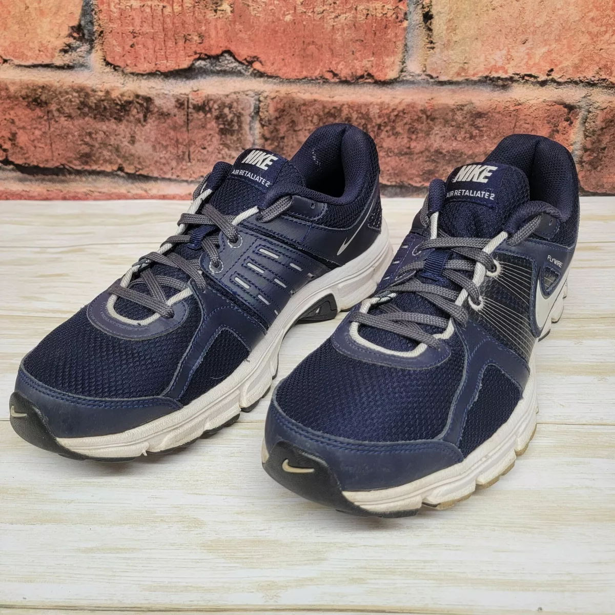 Nike Air Retaliate 2 Mens Size 9.5 Running Shoe Blue White 538407-401 | eBay