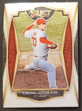 2021 Select #101 Kwang-Hyun Kim CARDINALS Premier Level baseball card⚾️NM/MT