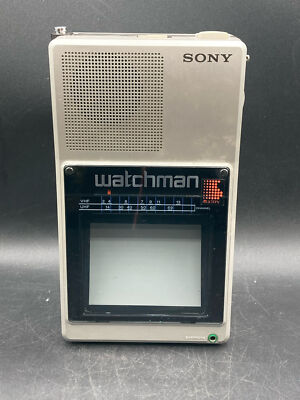 Sony Watchman Model FD-40A Black & White Analog Portable