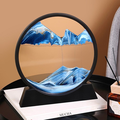 Tranquil Sands: A Mesmerizing Flowing Sand Art for Your Home - Picture 7 of 21