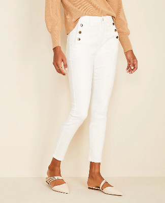 high waisted sailor skinny jeans