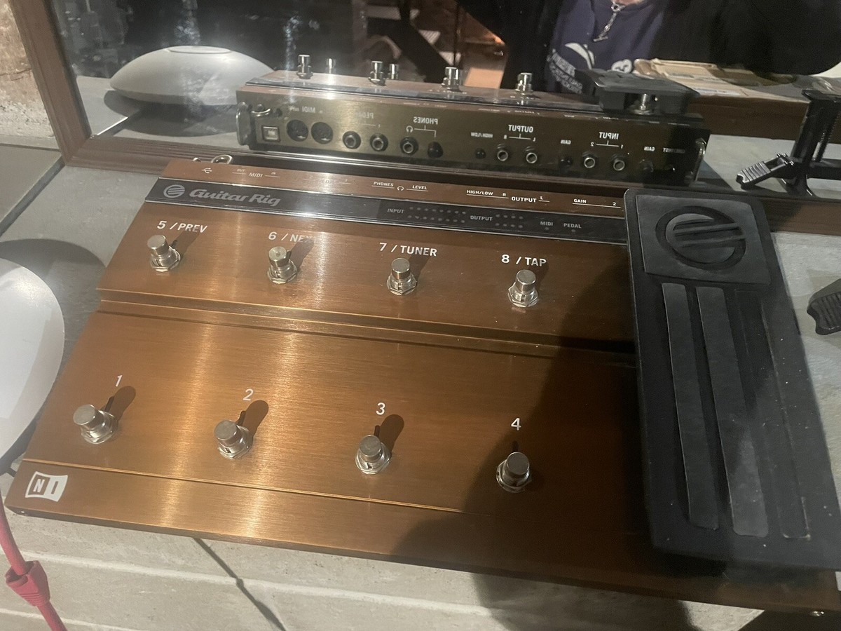 Native Instruments Guitar rig Kontrolペダル Native Instruments Guitar Rig Rig Kontrol 3, Controller