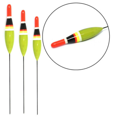 Balsaholz Feststellpose 3-7g Posen Angelpose Allroundpose Schwimmer Stippen Grün