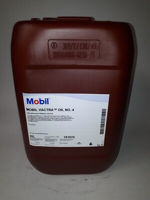 20 L Mobil Vactra Oil No.4  Bettbahn-Öl ISO-VG 220 Slideway Lubricant Gleitbahn