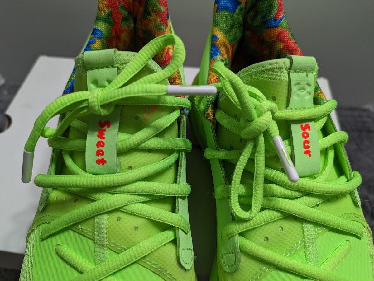 Under Armour Sour Patch Kids Curry 7 Men's Size 7.5 Lime