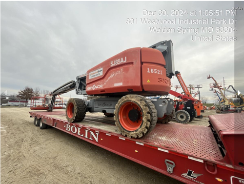 2018 Skyjack SJ85 AJ Articulating Boom Lift, 80' - 85' IC