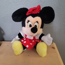 Disneyland Walt Disney World Minnie Mouse Plush Toy 8"