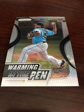 SIXTO SANCHEZ 2020 Panini PRIZM 'WARMING In The PEN' Silver Prizm WIP-3 *Mint*