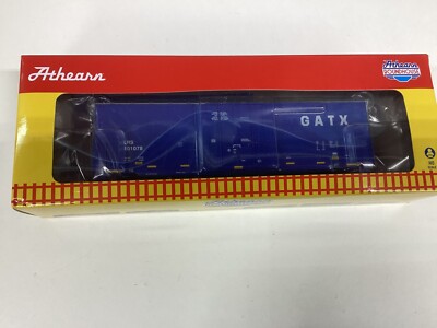 `Roundhouse #1191 HO scale ''GATX'' 50' high cube smooth side box car Rd. #101078