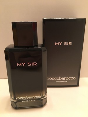 ROCCOBAROCCO MY SIR EAU DE PARFUM SPRAY 3.4 OZ / 100 ML NIB