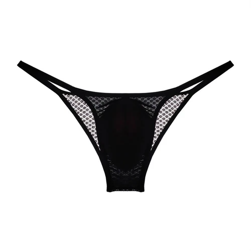 Men Sheer Mesh Low-Rise Bikini Thong Swimwear G-string Briefs Tanga Underwear - Picture 8 of 26