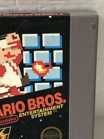 SUPER MARIO BROS Nintendo NES Game Cartridge ONLY 1985 Authentic 5 Screw TESTED