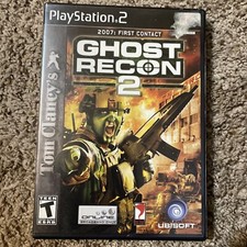 Tom Clancy's Ghost Recon 2 (PS2, Sony PlayStation 2, 2004) W/ MANUAL Tested