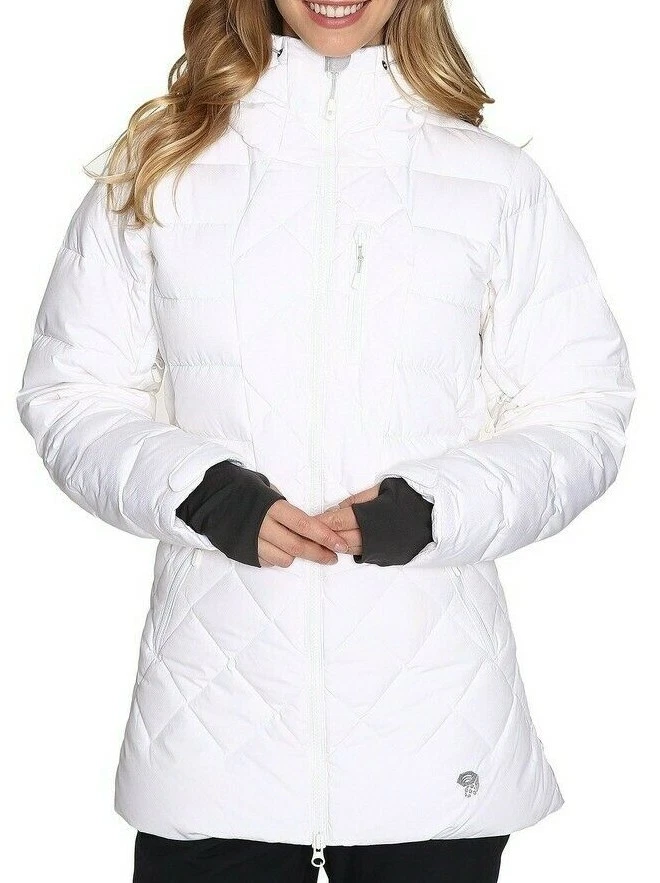 Women's hardwear store funnel parka