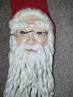 Vintage Santa Face Head Christmas Ornament With Long Beard Home Decor Piece — photo 4