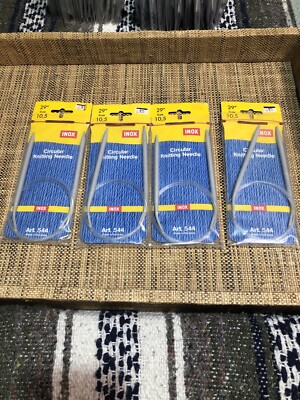 INOX SUSAN BATES circular knitting needles 29". inch Size ...