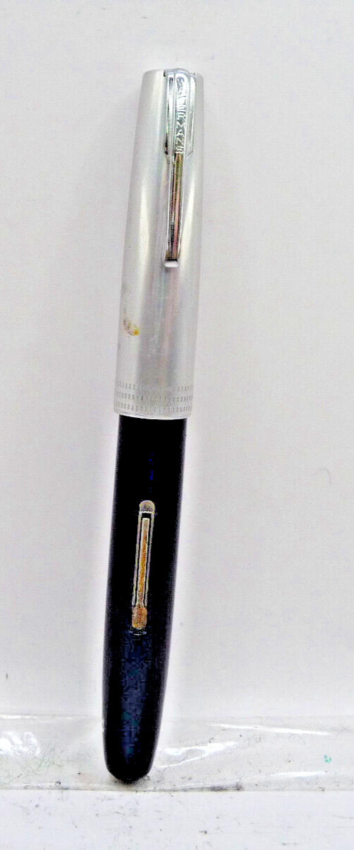 Waterman Vintage Crusader Lever Fill Fountain Pen-blue--l4k medium