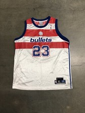 Vintage Y2K Washington Wizards Michael Jordan Bullets Retro Reebok Jersey XL Men