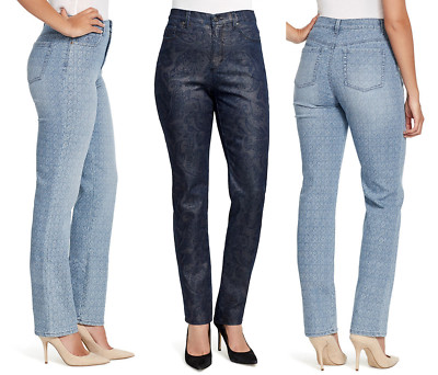 NWT GLORIA VANDERBILT Jeans AMANDA Slimming Blue Women's Heritage Fit Denim Foil