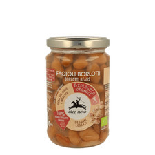 Alce Nero Haricots Borlotti Bouillis Bio 300g