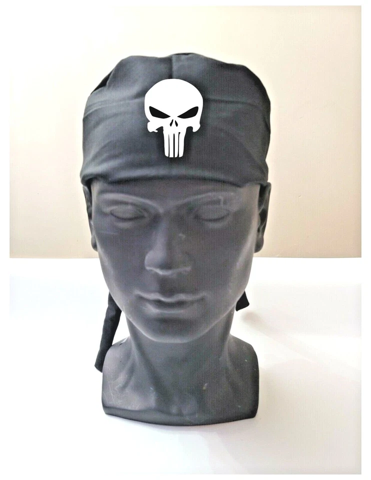 Mens surgical caps, scrub cap, scrub hat, surgical cap black SKULL, ARMY, USA. - Image 4 of 4