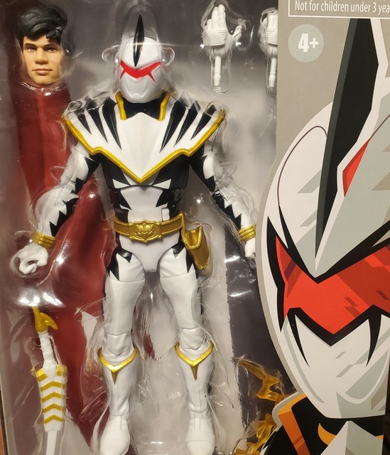 hasbro white ranger figure