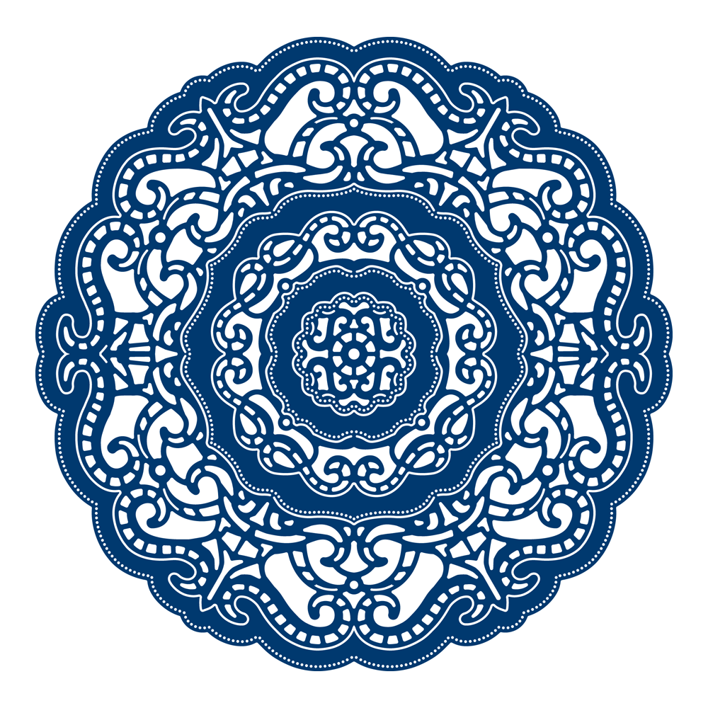 Tattered Lace ARCHITECTURAL LACE CIRCLE Die Set TLD0662