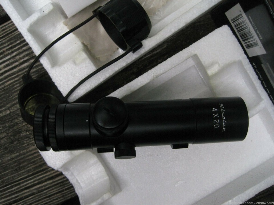 Colt Retro Style 4x20 Ultralux Carry Handle Rifle Hunting Scope .223 5. ...