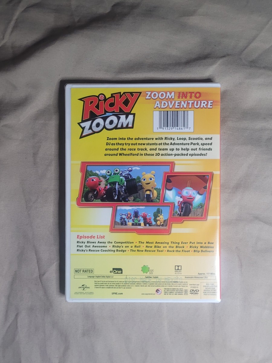 Ricky Zoom: Zoom into Adventure (DVD) 191329148617| eBay